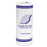 GEN Kitchen Roll Towels, 2-ply, 11", White, 85-roll, 30 Rolls-carton freeshipping - TVN Wholesale 