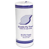 General Supply Kitchen Roll Towel, 9" X 11", White, 85 Sheets-roll, 30 Rolls-carton freeshipping - TVN Wholesale 