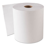 GEN Hardwound Roll Towels, White, 8" X 800 Ft, 6 Rolls-carton freeshipping - TVN Wholesale 