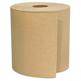 GEN Hardwound Towels, Brown, 1-ply, Brown, 800ft, 6 Rolls-carton freeshipping - TVN Wholesale 
