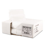 GEN High Density Can Liners, 16 Gal, 7 Microns, 24" X 31", Natural, 1,000-carton freeshipping - TVN Wholesale 