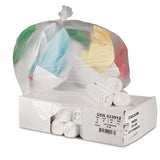 General Supply High-density Can Liners, 33 Gal, 9 Microns, 33" X 39", Natural, 500-carton freeshipping - TVN Wholesale 