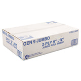 General Supply Jumbo Roll Bath Tissue, Septic Safe, 2-ply, White, 3.3" X 700 Ft, 12-carton freeshipping - TVN Wholesale 