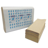 GEN Multi-fold Paper Towels, 1-ply, Kraft, 334 Towels-pack, 12 Packs-carton freeshipping - TVN Wholesale 