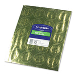 Geographics® Self-adhesive Embossed Seals, 2" Dia., Gold, 20-sheet, 5 Sheets-pack freeshipping - TVN Wholesale 