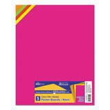 Royal Brites Premium Coated Poster Board, 11 X 14, Assorted Neon Colors, 5-pack freeshipping - TVN Wholesale 