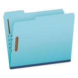 Pendaflex® Earthwise By Heavy-duty Pressboard Folders With Two Fasteners, 1-3-cut Tabs, 2" Expansion, Letter Size, Light Blue, 25-box freeshipping - TVN Wholesale 