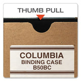 Globe-Weis® Columbia Recycled Binding Cases, 2 Rings, 2.5" Capacity, 11 X 8.5, Kraft freeshipping - TVN Wholesale 