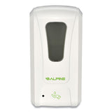 Alpine Automatic Hands-free Liquid Hand Sanitizer-soap Dispenser, 1,200 Ml, 6 X 4.48 X 11.1, White freeshipping - TVN Wholesale 