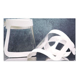SCT® Face Shield, 20.5 To 26.13 X 10.69, One Size Fits All, White-clear, 225-carton freeshipping - TVN Wholesale 