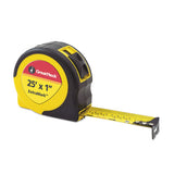 Great Neck® Extramark Power Tape, 1" X 25ft, Steel, Yellow-black freeshipping - TVN Wholesale 