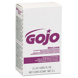 GOJO® Nxt Deluxe Lotion Soap With Moisturizers, Light Floral Liquid, 2,000 Ml Refill, 4-carton freeshipping - TVN Wholesale 