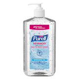 PURELL® Advanced Refreshing Gel Hand Sanitizer, 20 Oz Pump Bottle, Clean Scent freeshipping - TVN Wholesale 