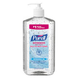 PURELL® Advanced Refreshing Gel Hand Sanitizer, 20 Oz Pump Bottle, Clean Scent, 12-carton freeshipping - TVN Wholesale 