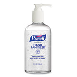 PURELL® Advanced Gel Hand Sanitizer, 8 Oz Pump Bottle, Clean Scent freeshipping - TVN Wholesale 