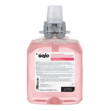 GOJO® Luxury Foam Hand Wash Refill For Fmx-12 Dispenser, Refreshing Cranberry, 1,250 Ml, 4-carton freeshipping - TVN Wholesale 