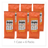 GOJO® Fast Towels Hand Cleaning Towels, Blue, 60-pack, 6 Packs-carton freeshipping - TVN Wholesale 