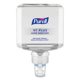 PURELL® Vf Plus Hand Sanitizer Gel, 1,200 Ml Refill Bottle, Fragrance-free, For Es8 Dispensers, 2-carton freeshipping - TVN Wholesale 