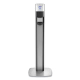 PURELL® Messenger Es6 Graphite Panel Floor Stand With Dispenser, 1,200 Ml, 16.75 X 6 X 40, Graphite-silver freeshipping - TVN Wholesale 