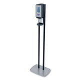 PURELL® Cs6 Hand Sanitizer Floor Stand With Dispenser, 1,200 Ml, 13.5 X 5 X 28.5, Graphite-silver freeshipping - TVN Wholesale 
