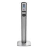 PURELL® Messenger Cs8 Silver Panel Floor Stand With Dispenser, 1,200 Ml, 15.13 X 16.62 X 52.68, Graphite-silver freeshipping - TVN Wholesale 