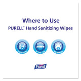 PURELL® Sanitizing Hand Wipes, 5 X 7, 100-box freeshipping - TVN Wholesale 