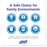 PURELL® Sanitizing Hand Wipes, 5 X 7, 100-box freeshipping - TVN Wholesale 