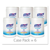 PURELL® Sanitizing Hand Wipes, 6 X 6 3-4, White, 270-canister, 6 Canisters-carton freeshipping - TVN Wholesale 