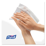 PURELL® Sanitizing Hand Wipes, 6 X 6 3-4, White, 270 Wipes-canister freeshipping - TVN Wholesale 