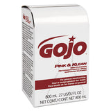 GOJO® Pink And Klean Skin Cleanser, Floral, 800 Ml Dispenser Refill, 12-carton freeshipping - TVN Wholesale 