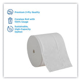 Georgia Pacific® Professional Compact Coreless Bath Tissue, Septic Safe, 2-ply, White, 750 Sheets-roll, 36-carton freeshipping - TVN Wholesale 