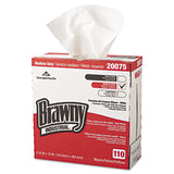 Brawny® Professional Tall Dispenser All-purpose Drc Wipers, 9 1-4 X 16, White, 110-box 10 Boxes-carton freeshipping - TVN Wholesale 