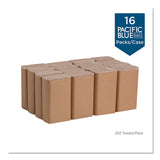 Georgia Pacific® Professional Pacific Blue Basic M-fold Paper Towels, 9.2 X 9.4, Brown, 250-pack, 16 Packs-carton freeshipping - TVN Wholesale 