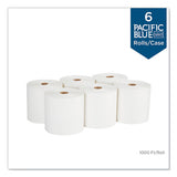 Georgia Pacific® Professional Pacific Blue Basic  Nonperf Paper Towels, 7  7-8 X 1000 Ft, White, 6 Rolls-ct freeshipping - TVN Wholesale 
