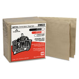 Brawny® Professional Light Duty Three-ply Paper Wipers, Quarterfold, 13 X 13, Brown, 50-pack, 12-carton freeshipping - TVN Wholesale 
