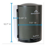Georgia Pacific® Professional Junior C-pull Towel Dispenser, 7.13 X 6.69 X 10.75, Translucent Smoke freeshipping - TVN Wholesale 