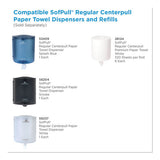 Georgia Pacific® Professional Sofpull Center Pull Hand Towel Dispenser, 10.88 X 10.38 X 11.5, Smoke freeshipping - TVN Wholesale 