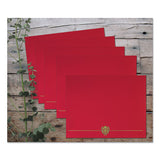 Great Papers!® Classic Crest Certificate Covers, 9.38 X 12, Red, 5-pack freeshipping - TVN Wholesale 