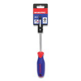 Workpro® Straight-handle Cushion-grip Screwdriver, #3 Phillips Tip, 6" Shaft freeshipping - TVN Wholesale 
