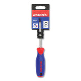 Workpro® Straight-handle Cushion-grip Screwdriver, T25 Torx Tip, 4" Shaft freeshipping - TVN Wholesale 