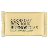 Good Day™ Amenity Bar Soap, Pleasant Scent, # 1 1-2 Individually Wrapped Bar, 500-carton freeshipping - TVN Wholesale 