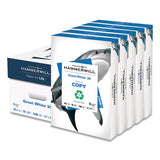 Hammermill® Great White 30 Recycled Print Paper, 92 Bright, 20lb, 8.5 X 11, White, 500 Sheets-ream, 10 Reams-carton, 40 Cartons-pallet freeshipping - TVN Wholesale 