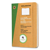 Moleskine® Evernote Soft Cover Journal With Smart Stickers, Quadrille Rule, Brown Kraft Cover, 5.5 X 3.5, 32 Sheets, 2-pack freeshipping - TVN Wholesale 