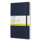 Classic Softcover Notebook, 1 Subject, Quadrille Rule, Sapphire Blue Cover, 8.25 X 5