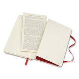 Moleskine® Classic Softcover Notebook, 1 Subject, Dotted Rule, Scarlet Red Cover, 5.5 X 3.5 freeshipping - TVN Wholesale 
