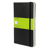 Moleskine® Hard Cover Notebook, 1 Subject, Unruled, Black Cover, 8.25 X 5, 192 Sheets freeshipping - TVN Wholesale 