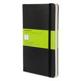 Hard Cover Notebook, 1 Subject, Unruled, Black Cover, 8.25 X 5, 192 Sheets