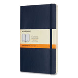 Classic Softcover Notebook, 1 Subject, Narrow Rule, Sapphire Blue Cover, 8.25 X 5, 192 Sheets