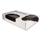 Heritage Linear Low-density Can Liners, 10 Gal, 0.55 Mil, 24 X 23, Black, 500-carton freeshipping - TVN Wholesale 