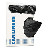 AccuFit® Linear Low Density Can Liners With Accufit Sizing, 16 Gal, 1 Mil, 24" X 32", Black, 250-carton freeshipping - TVN Wholesale 